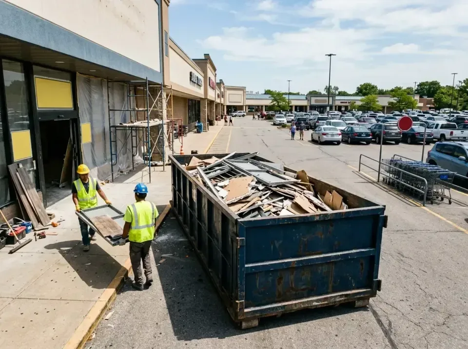 retail-store-renovation-debris-003 — frequently asked questions, Roll-off Dumpster Rentals in Slinger, WI